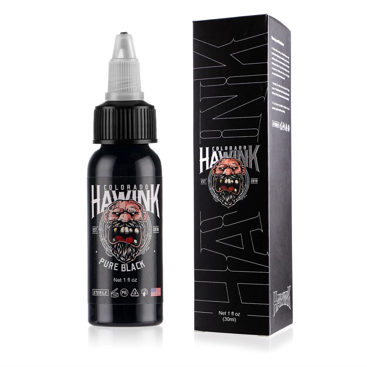 Hawink Premium Black Tattoo Ink