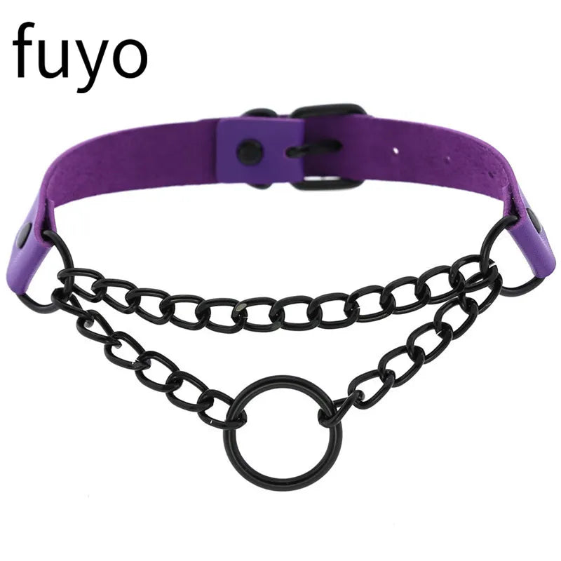 Punk Cat Ear Choker Collar
