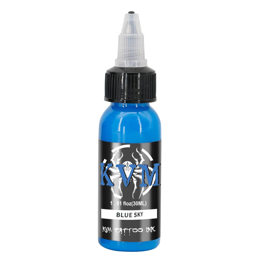 KVM 30ml Multi-Color Tattoo Ink Pigment with Box Art Tattoo Kit Natural