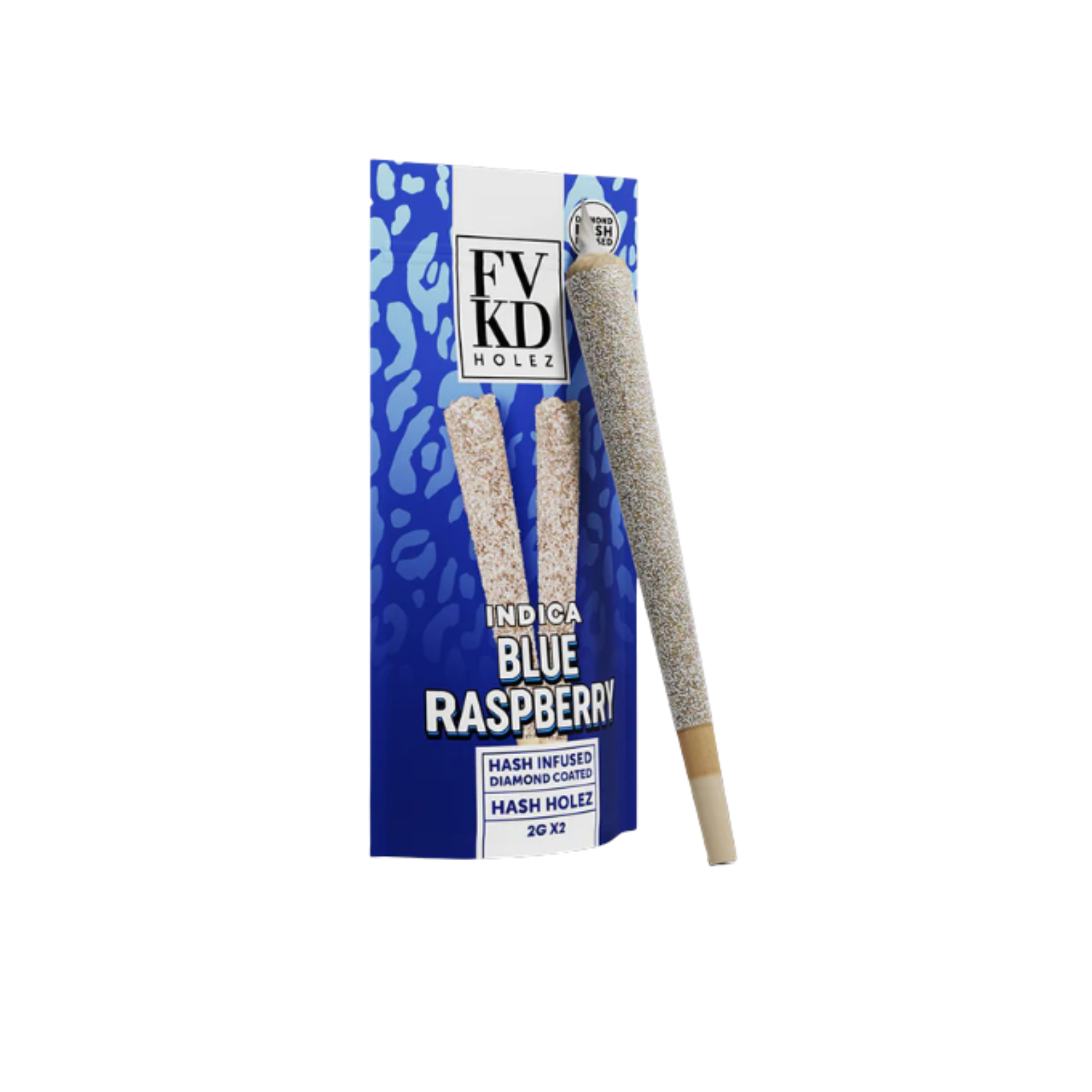 FVKD Diamond Hash Holez Premium Indoor Prerolls 2ct X 2g