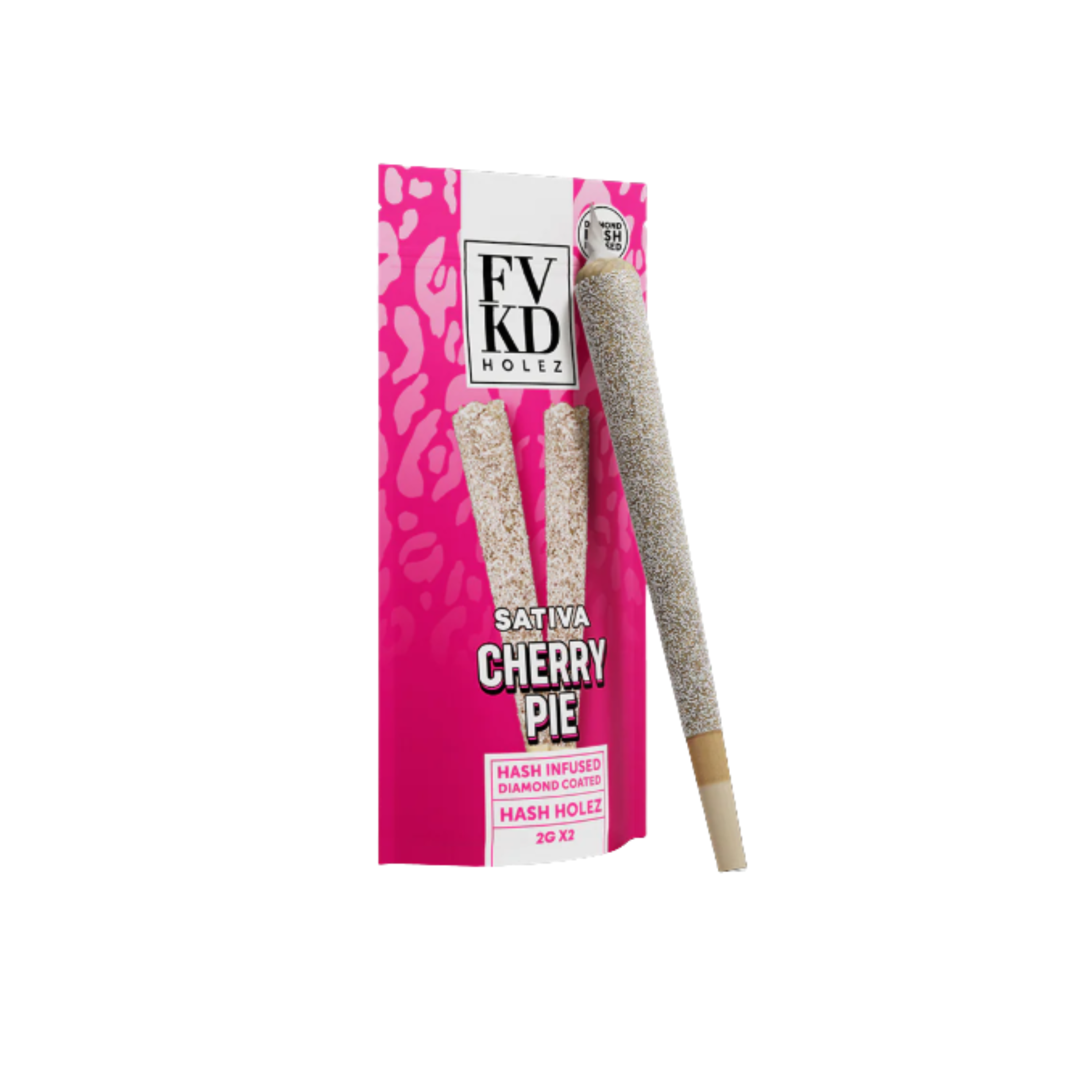 FVKD Diamond Hash Holez Premium Indoor Prerolls 2ct X 2g