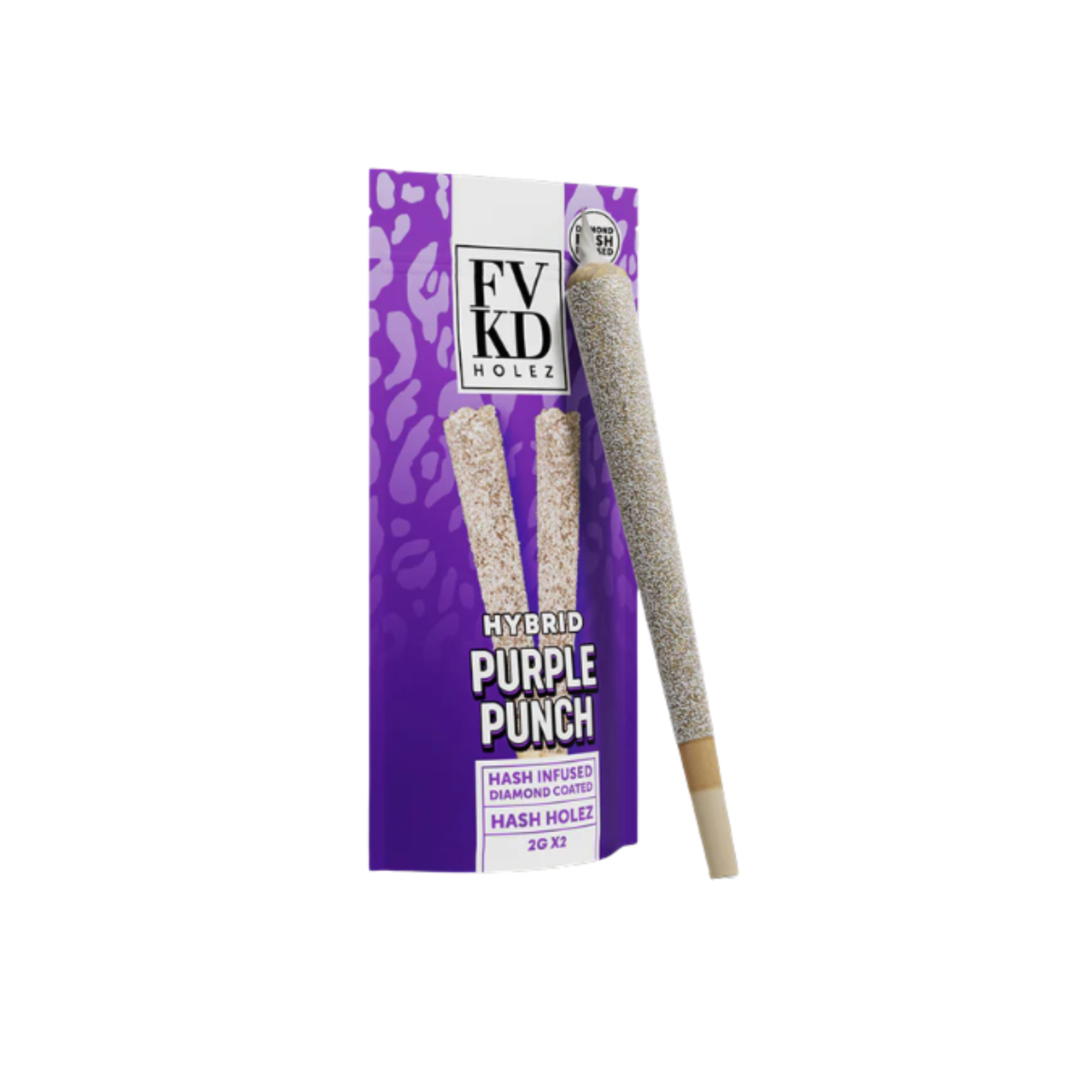 FVKD Diamond Hash Holez Premium Indoor Prerolls 2ct X 2g