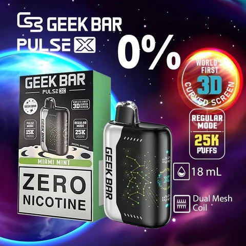 Geek Bar Pulse X – Zero Nicotine Edition Disposable