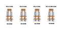 Geekvape P Series replacement coil lineup P0.5 P0.4 P0.2 and P0.15 XM