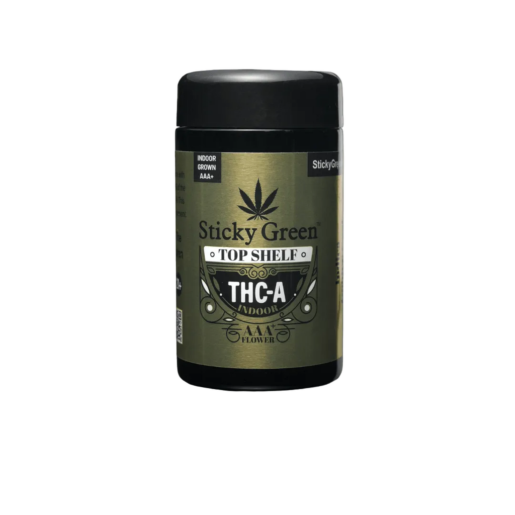 Sticky Green Golden Goat Top Shelf Flower (Indica)