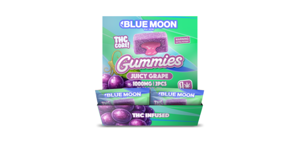 THC Infused Juicy Grape 1000mg 40 PACKS