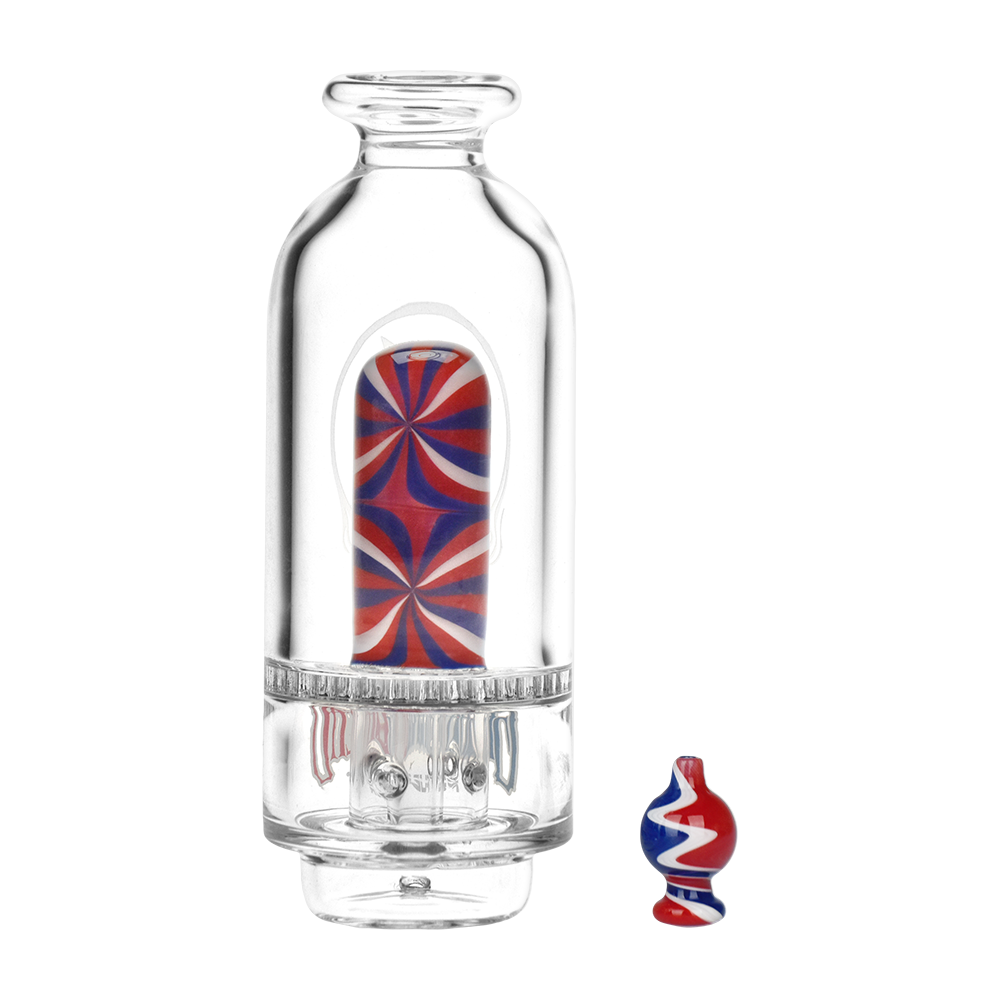 Pulsar Grateful Dead Sandblasted Stealie Puffco Peak Glass Attachment