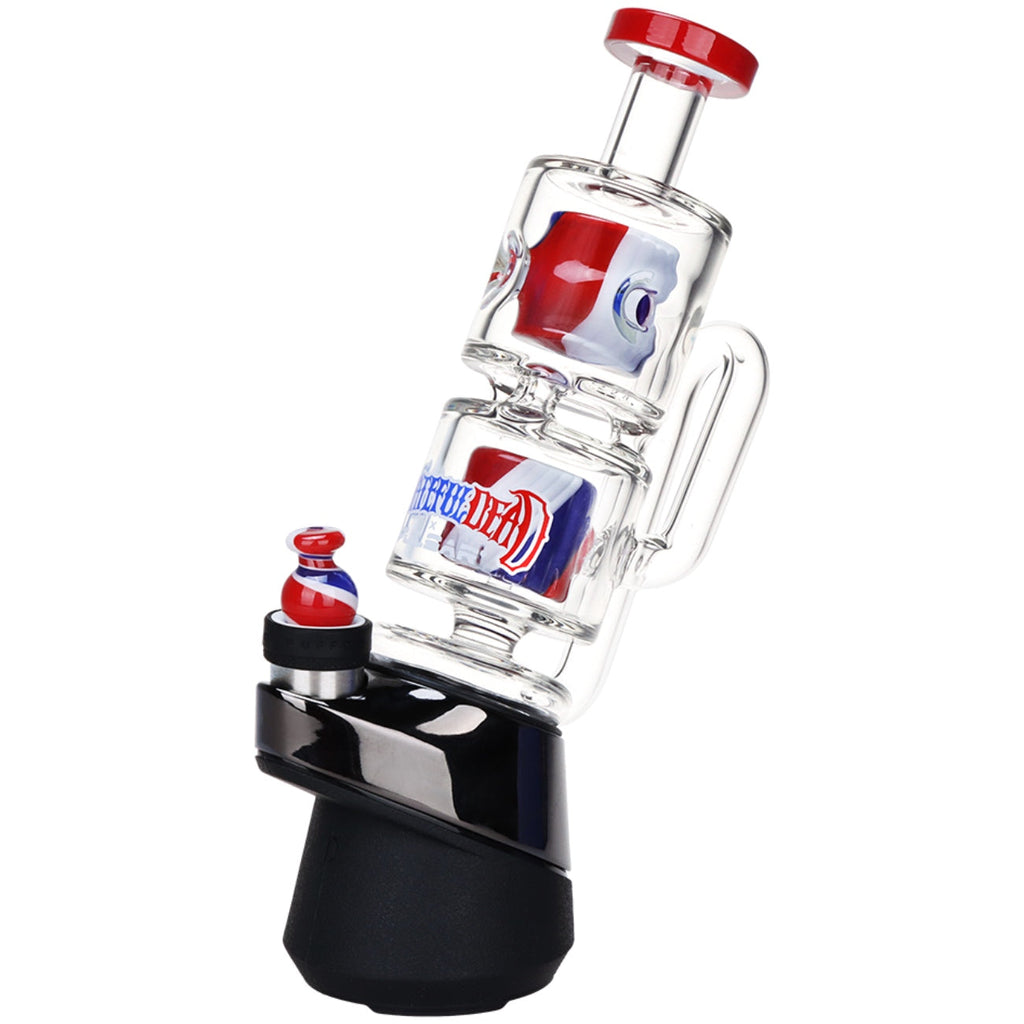 Pulsar Grateful Dead Stealied Out Puffco Peak Glass Recycler