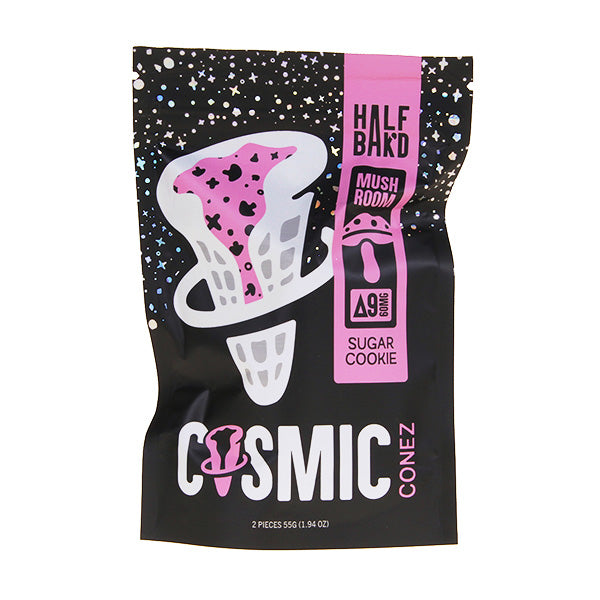 Half Baked Cosmic Conez Mushroom Gummies 60MG (2ct)