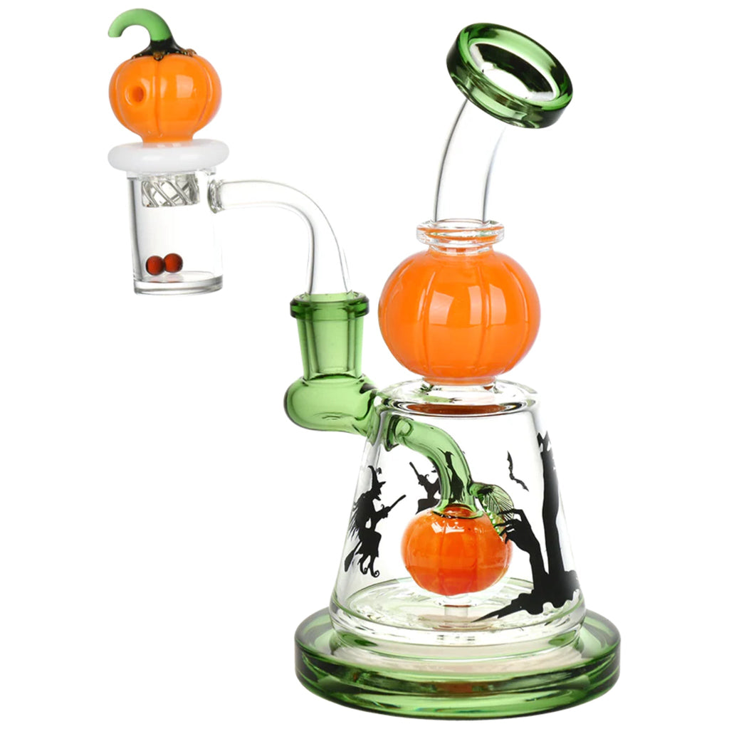 CaliConnected 6.75” Halloween Ball Dab Rig Set