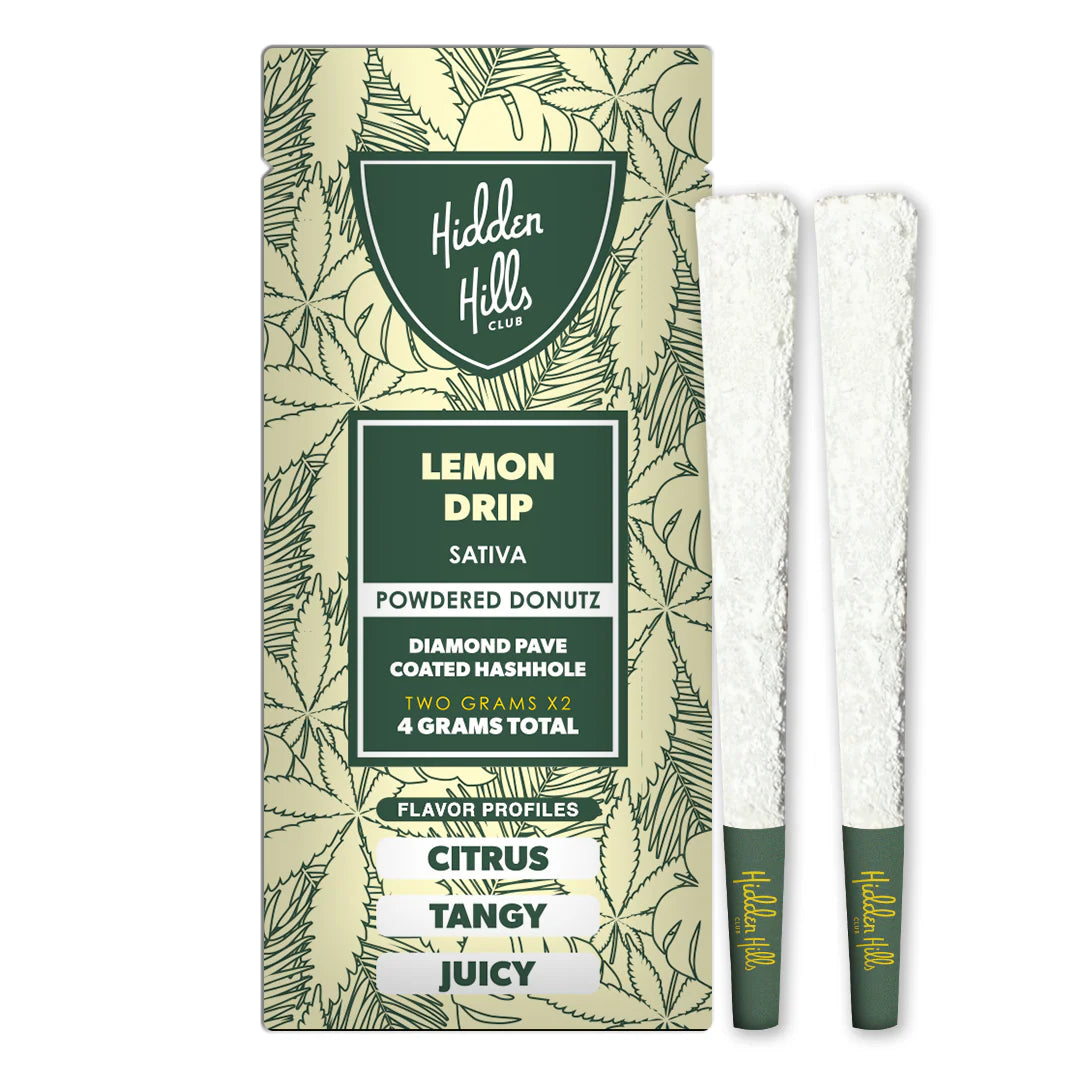 Hidden Hills 2G Powdered Donut Hash Hole Preroll (2ct)