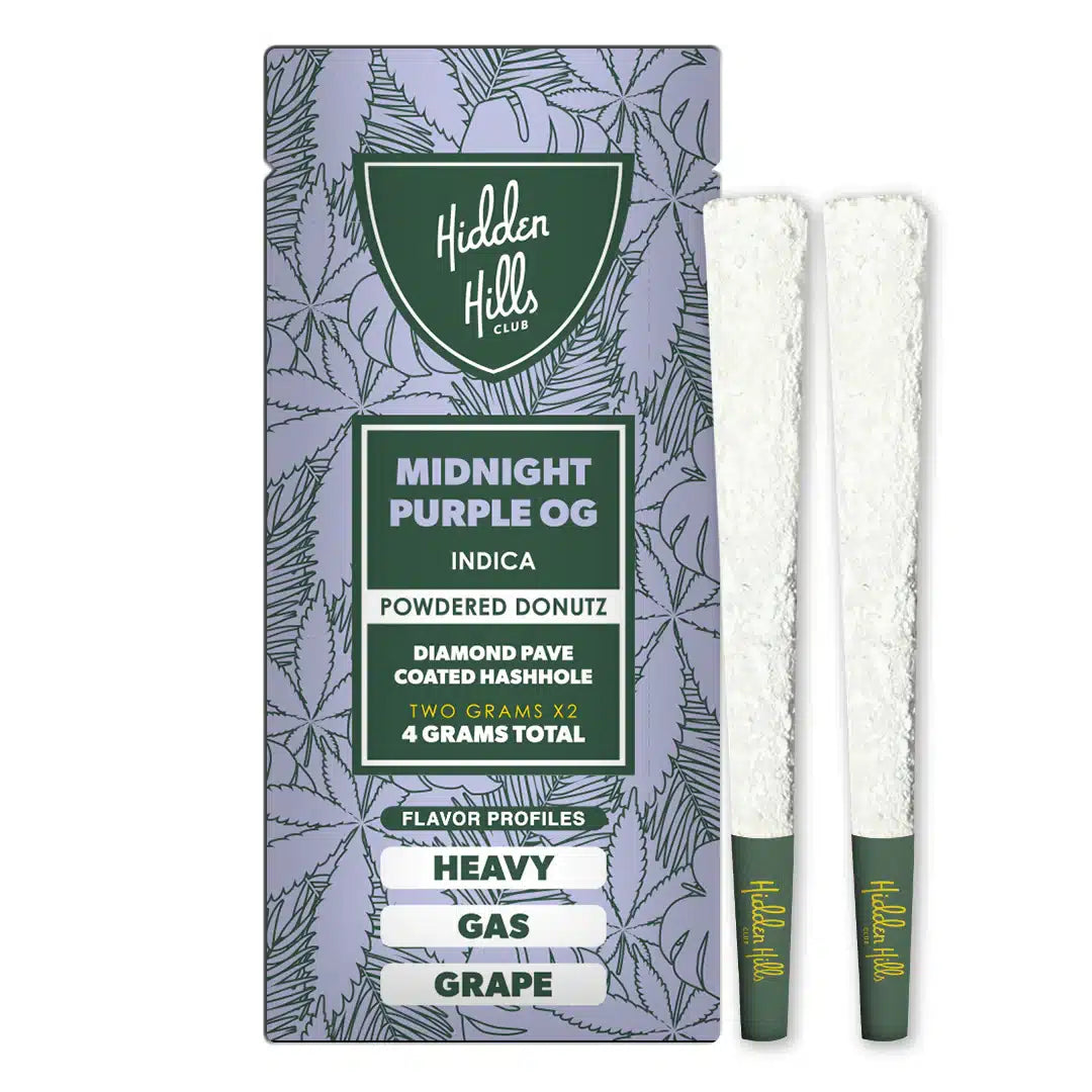 Hidden Hills 2G Powdered Donut Hash Hole Preroll (2ct)