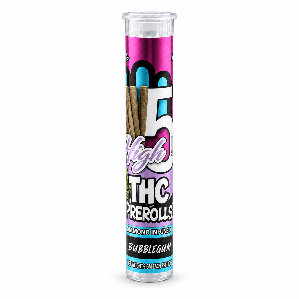 High 5 Diamond-Infused THC Pre-Rolls – 2g