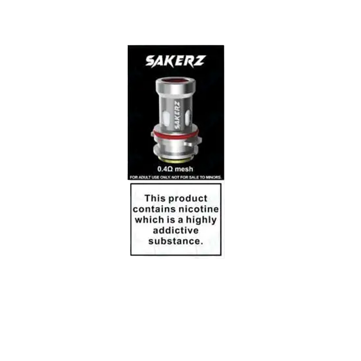 HorizonTech Sakerz Replacement Coils — Sealed Pack