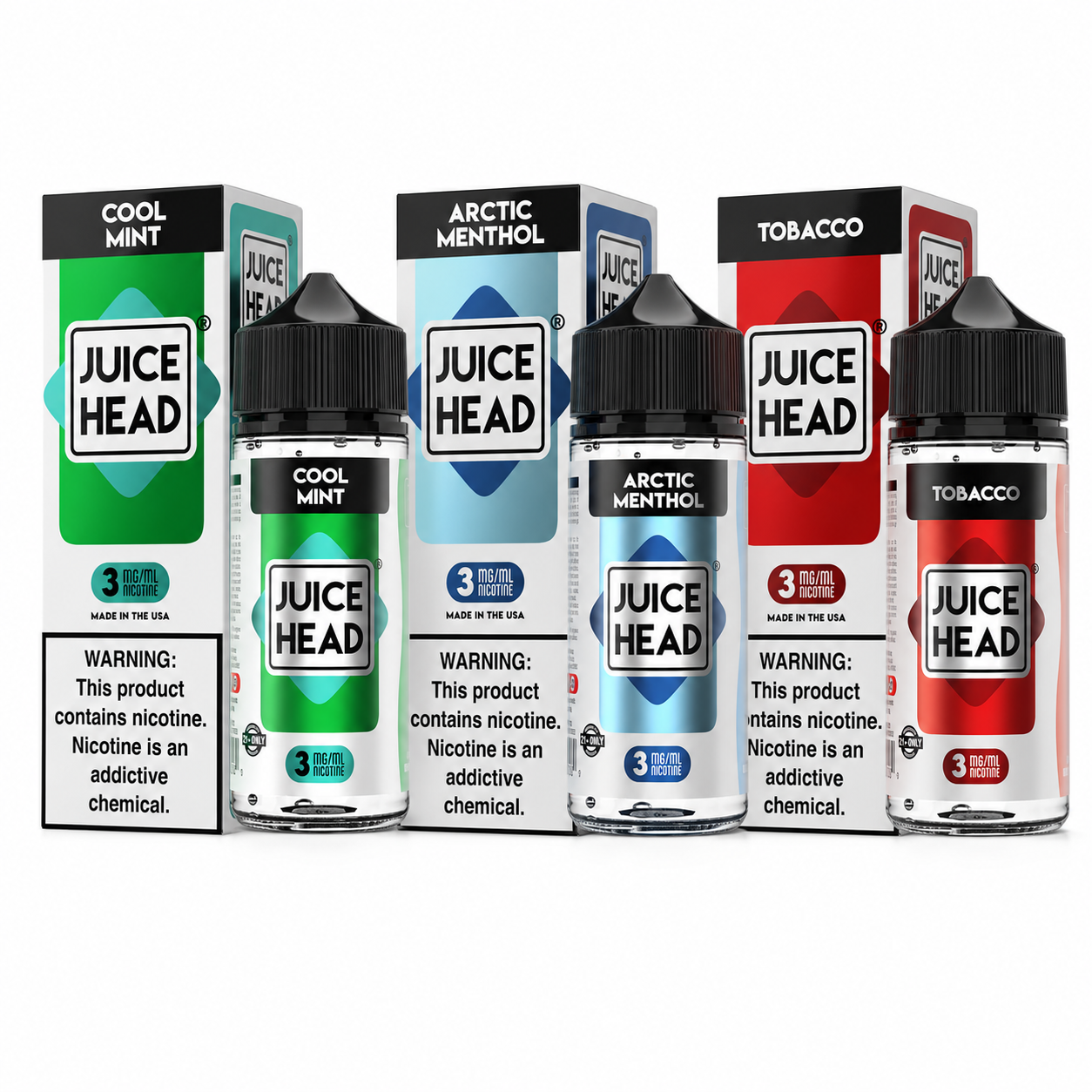 Juice Head Menthol & Tobacco 100ml