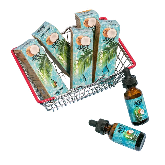 JustCBD Coconut CBD Oil product photo