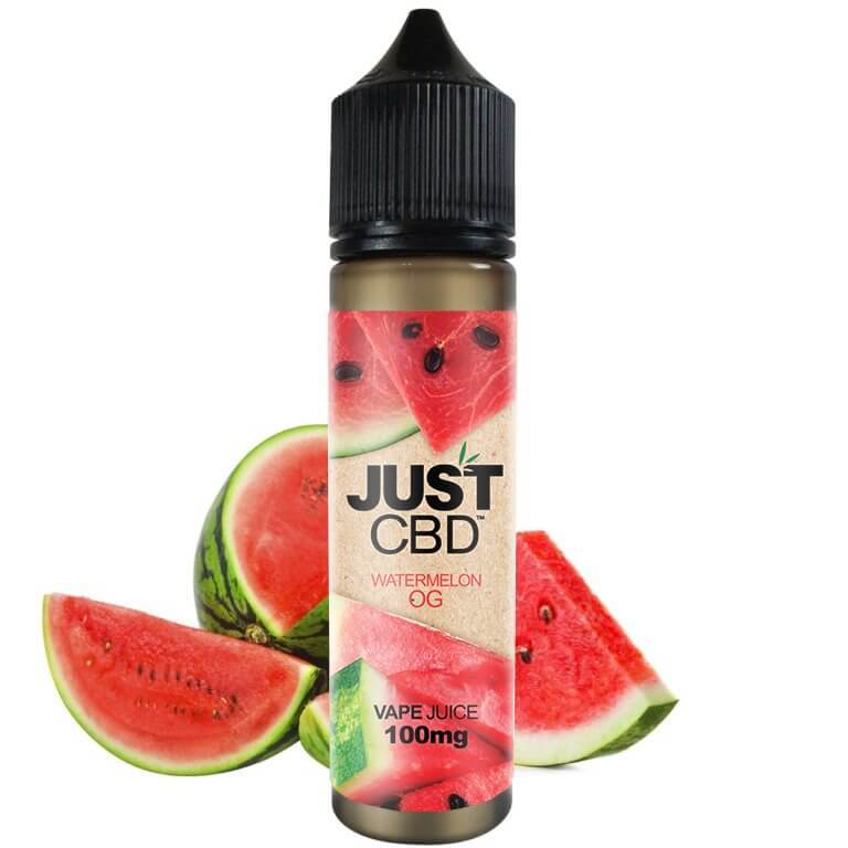 JustCBD OG Watermelon 100 mg bottle