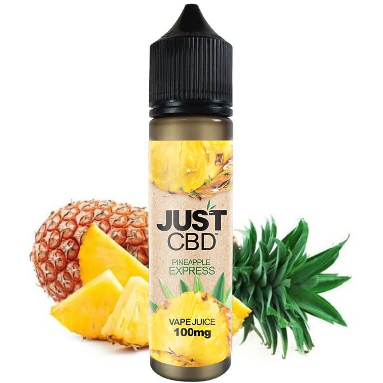 JustCBD Pineapple Express 100 mg bottle