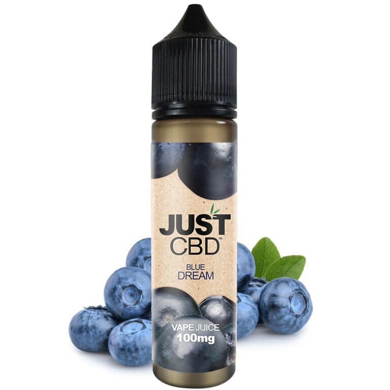 JustCBD Blue Dream 100 mg bottle