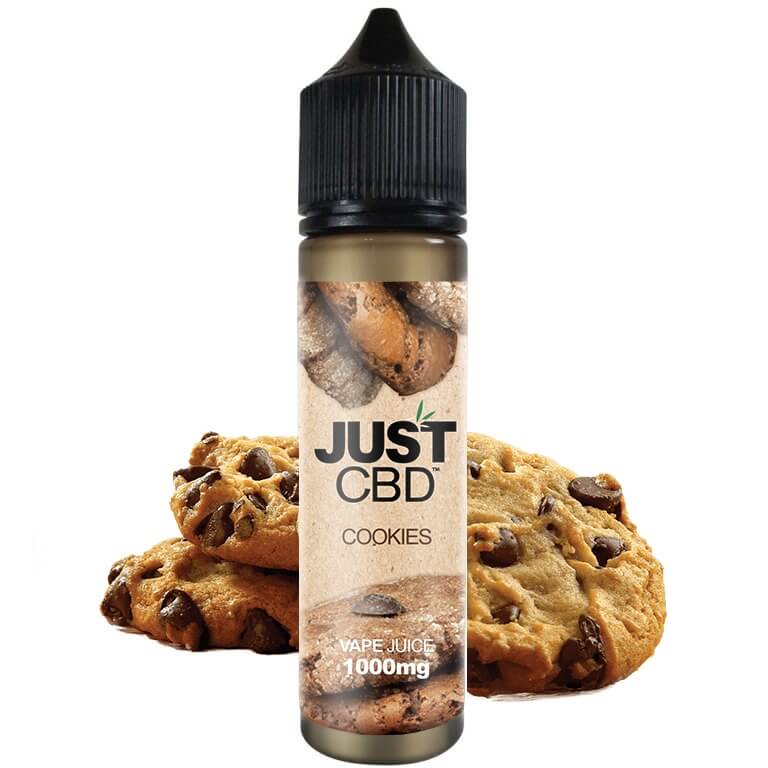 JustCBD Cookies 1000 mg bottle