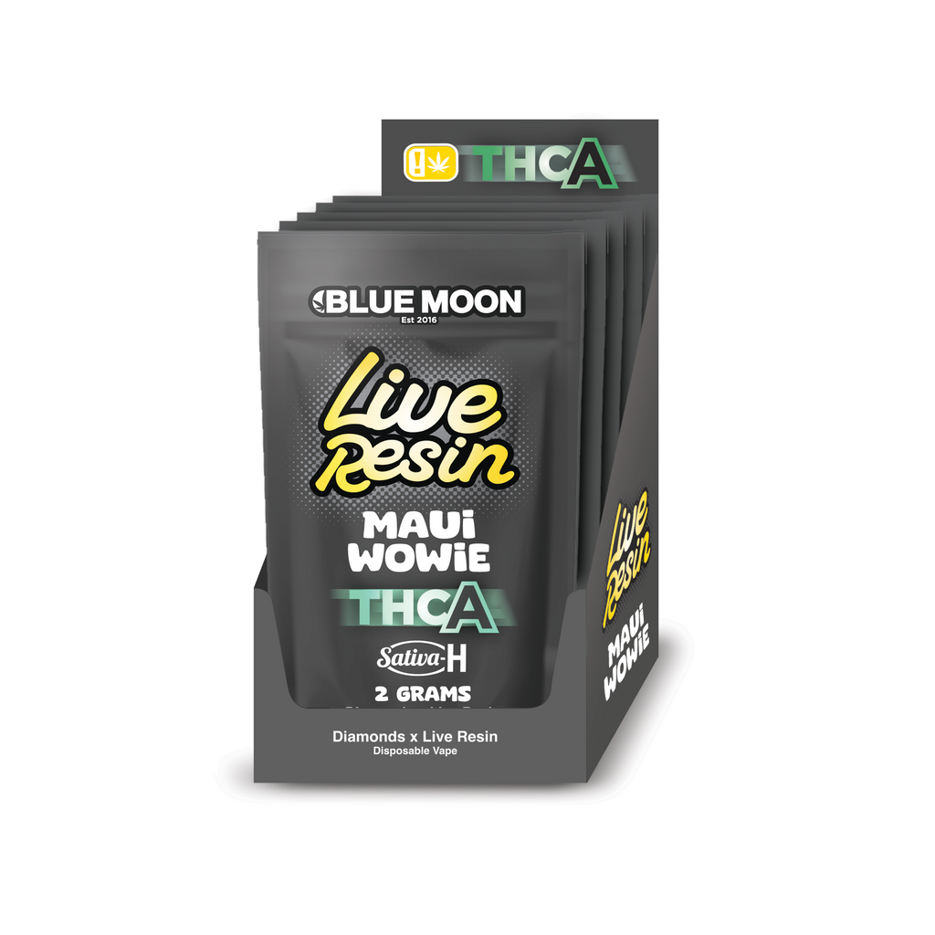 2G Live Resin Disposable Vape Maui Wowie – 5 Pack