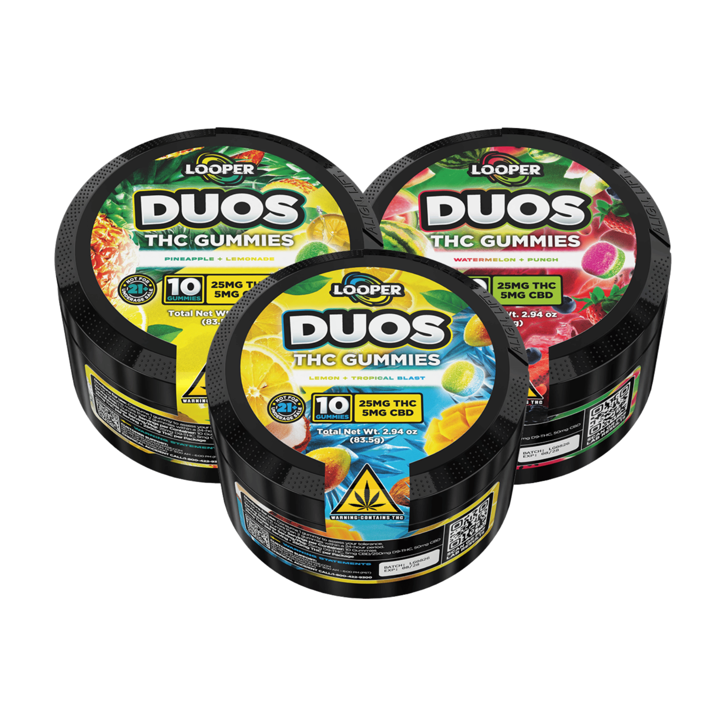 Looper Duos Hemp Gummies