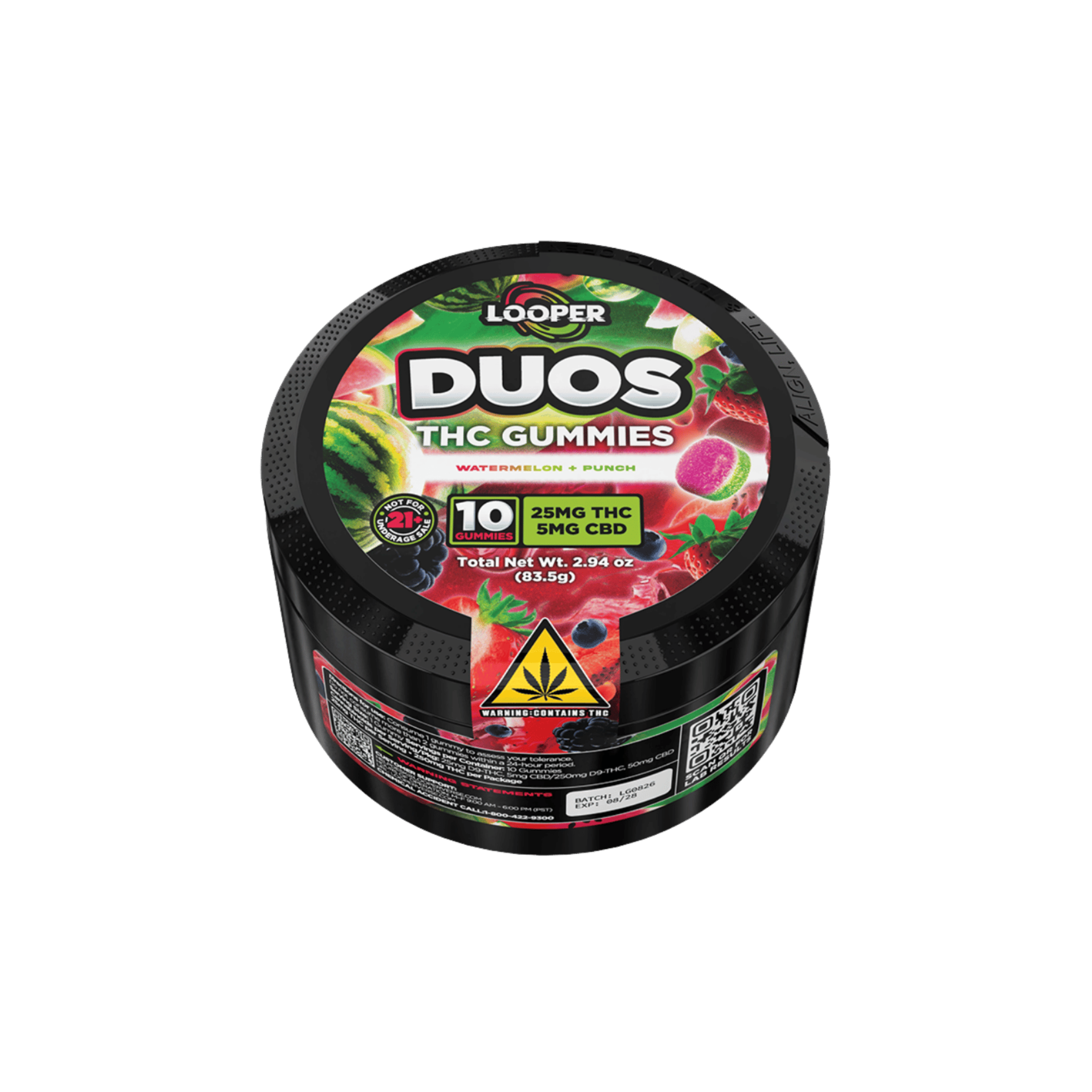 Looper Duos Hemp Gummies