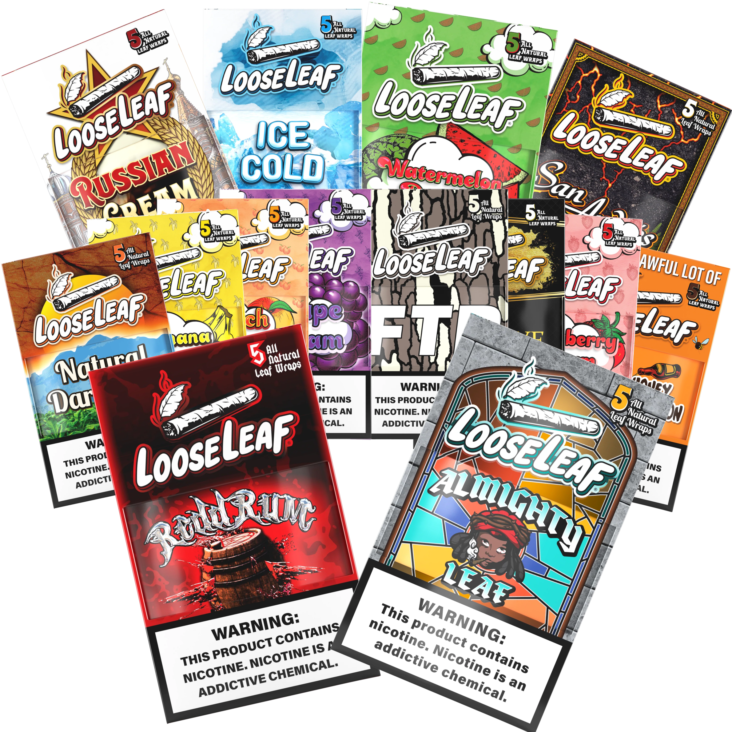 LooseLeaf 5 Pack Wraps