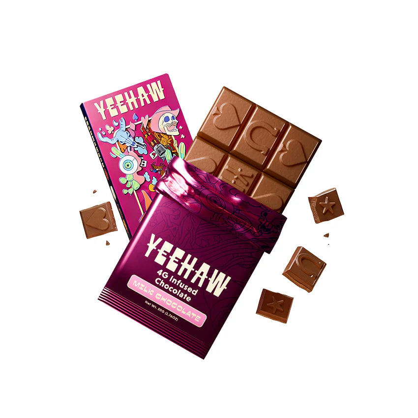 YEEHAW Mushroom Chocolate Bars