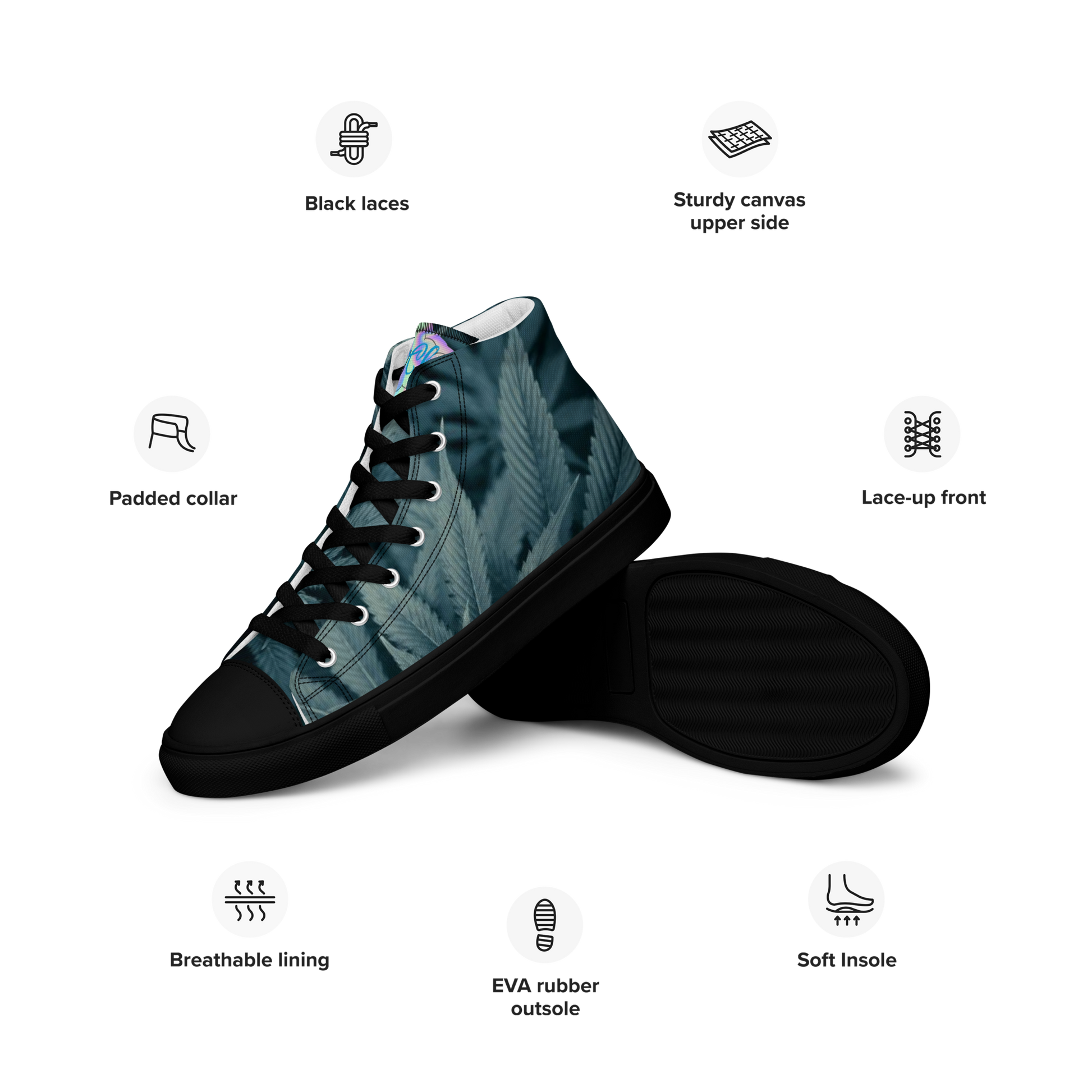 Walking On Clouds - High Tops