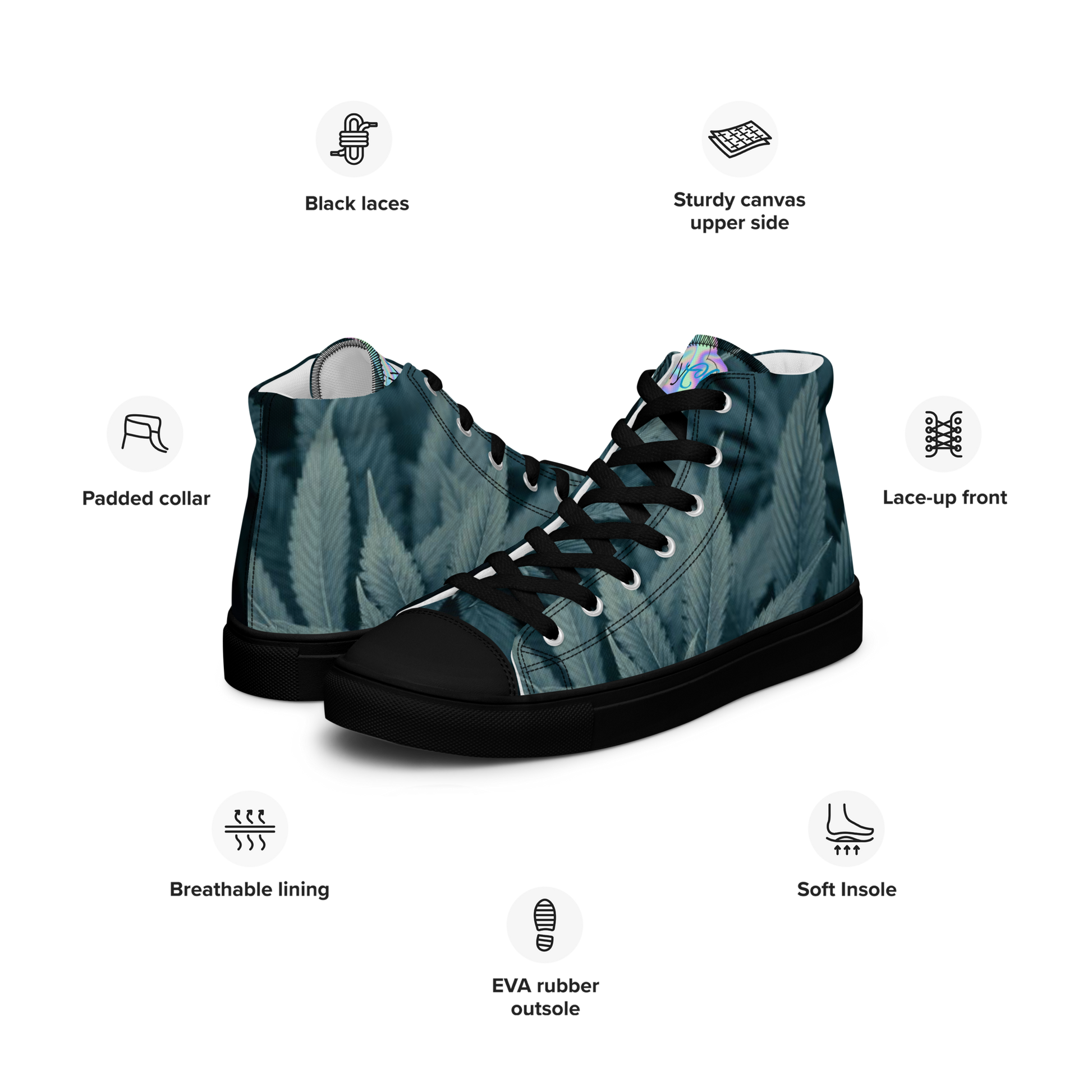 Walking On Clouds - High Tops