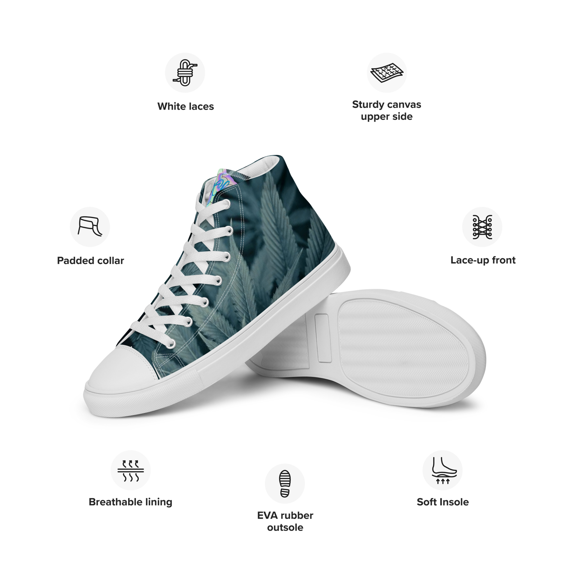 Walking On Clouds - High Tops