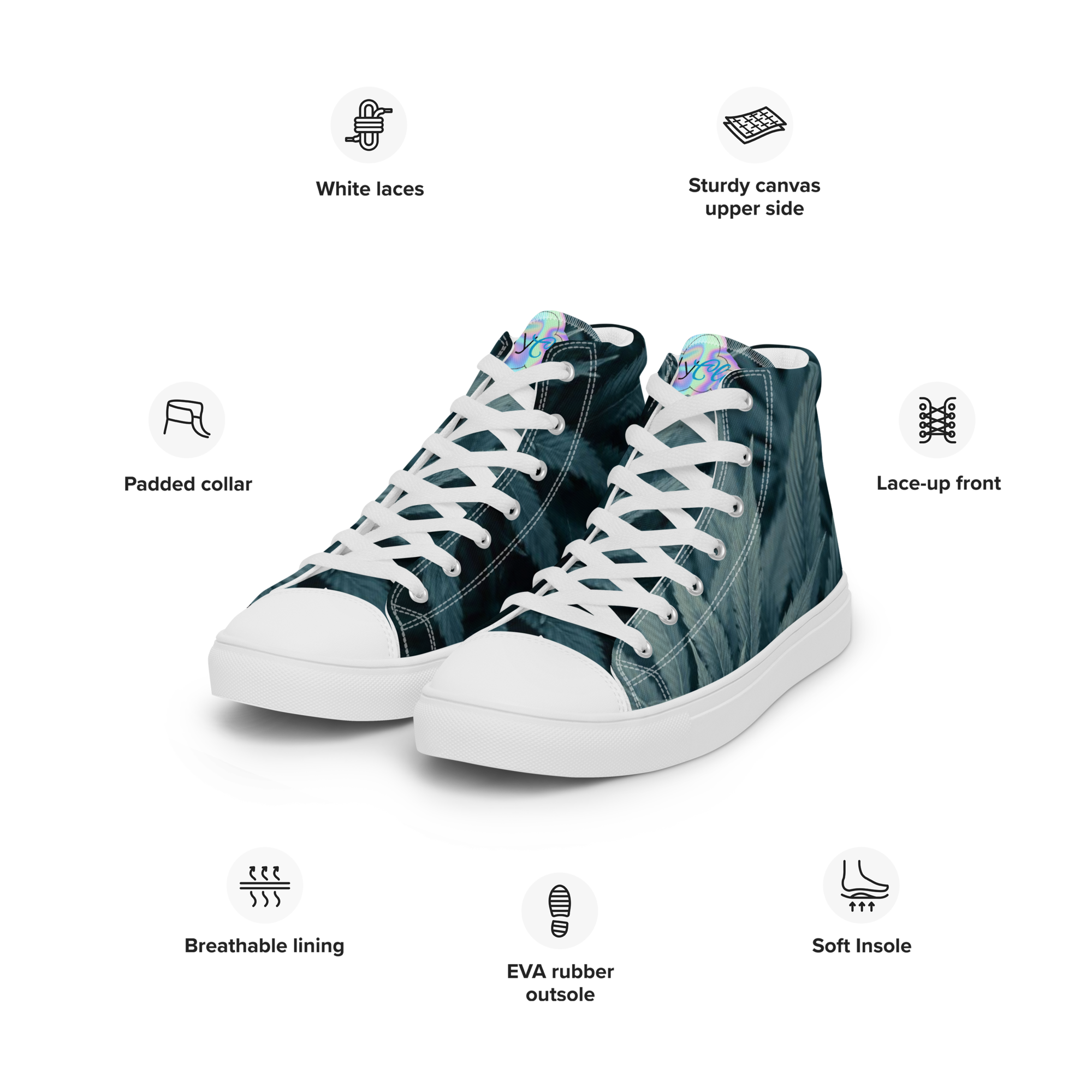 Walking On Clouds - High Tops