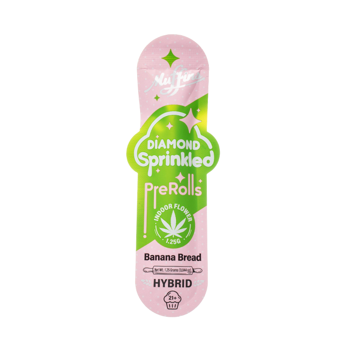 Muffins Diamond Sprinkled Prerolls 1.25G