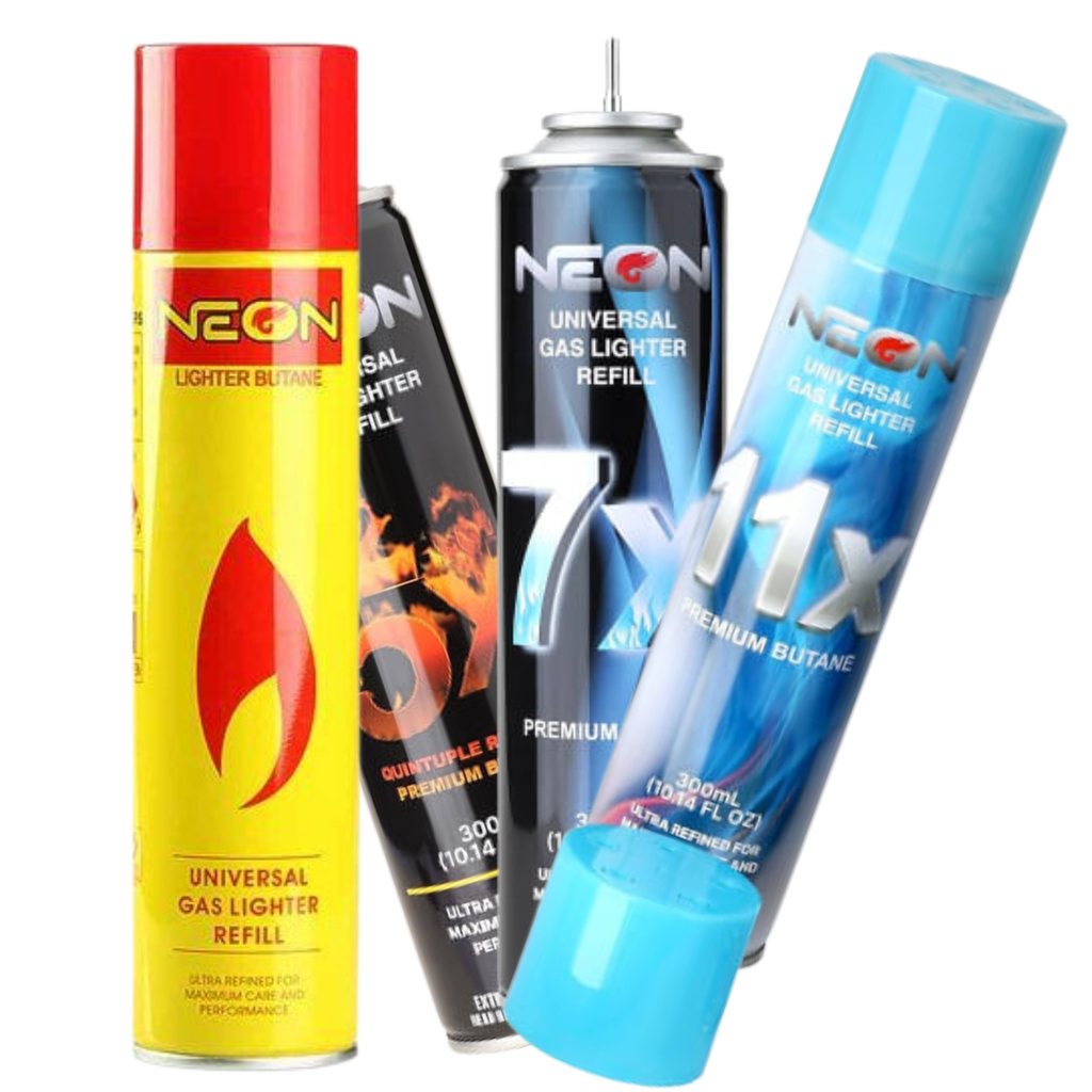 Neon Butane Gas Lighter Refill 300ml