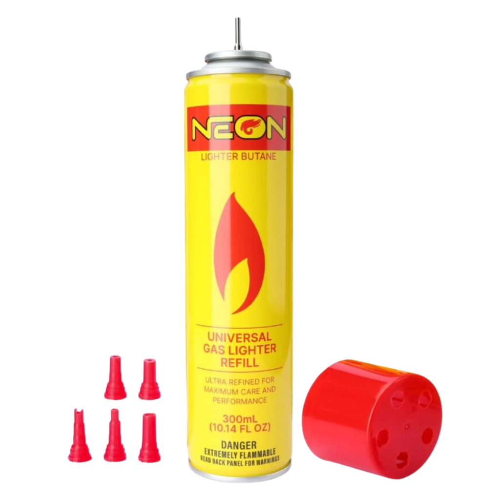 Neon Butane Gas Lighter Refill 300ml