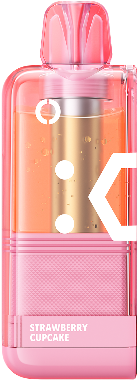 OFF STAMP crystal Strawberry Cupcake — kit component