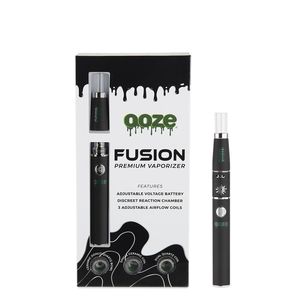 Ooze Fusion Vaporizer Kit in Panther Black with retail box