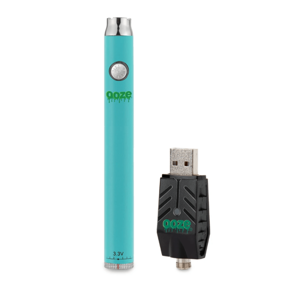 Ooze Twist Slim Pen 1.0 320mAh 510 Battery – Aqua Teal