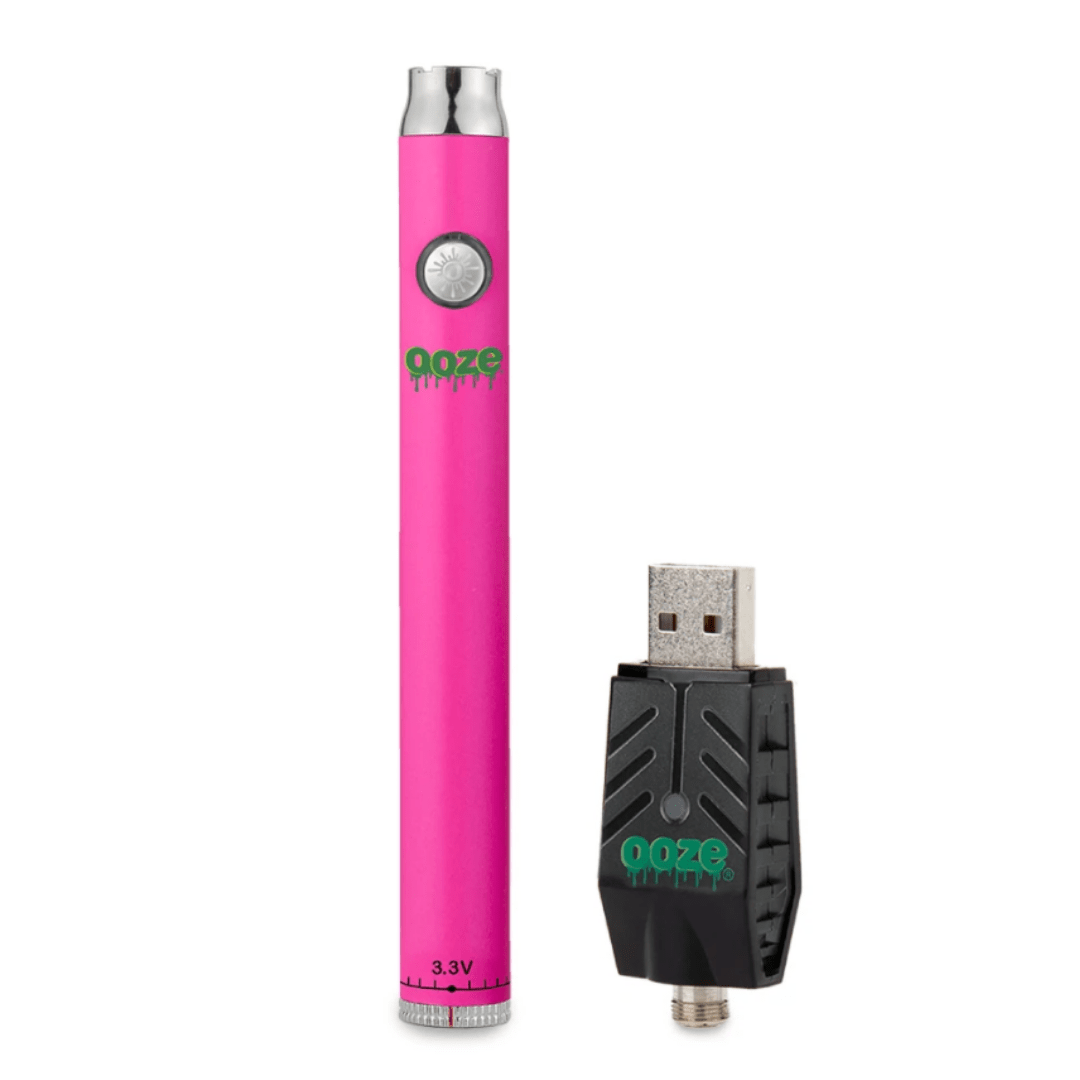 Ooze Twist Slim Pen 1.0 320mAh 510 Battery – Atomic Pink