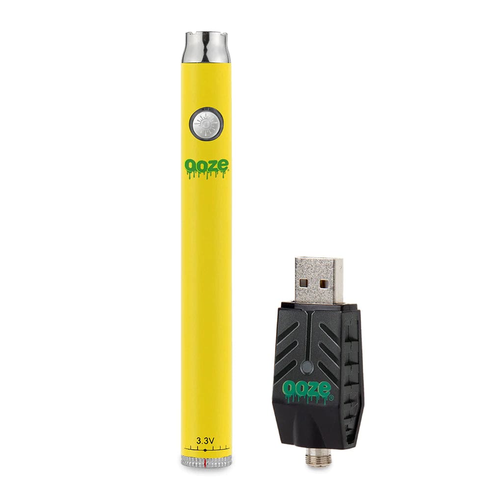 Ooze Twist Slim Pen 1.0 320mAh 510 Battery – Mellow Yellow