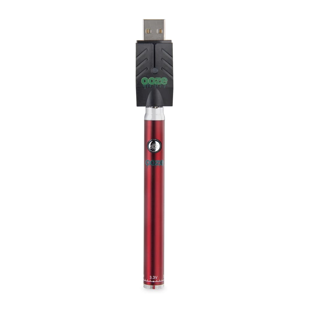 Ooze Twist Slim Pen 1.0 320mAh 510 Battery – Ruby Red