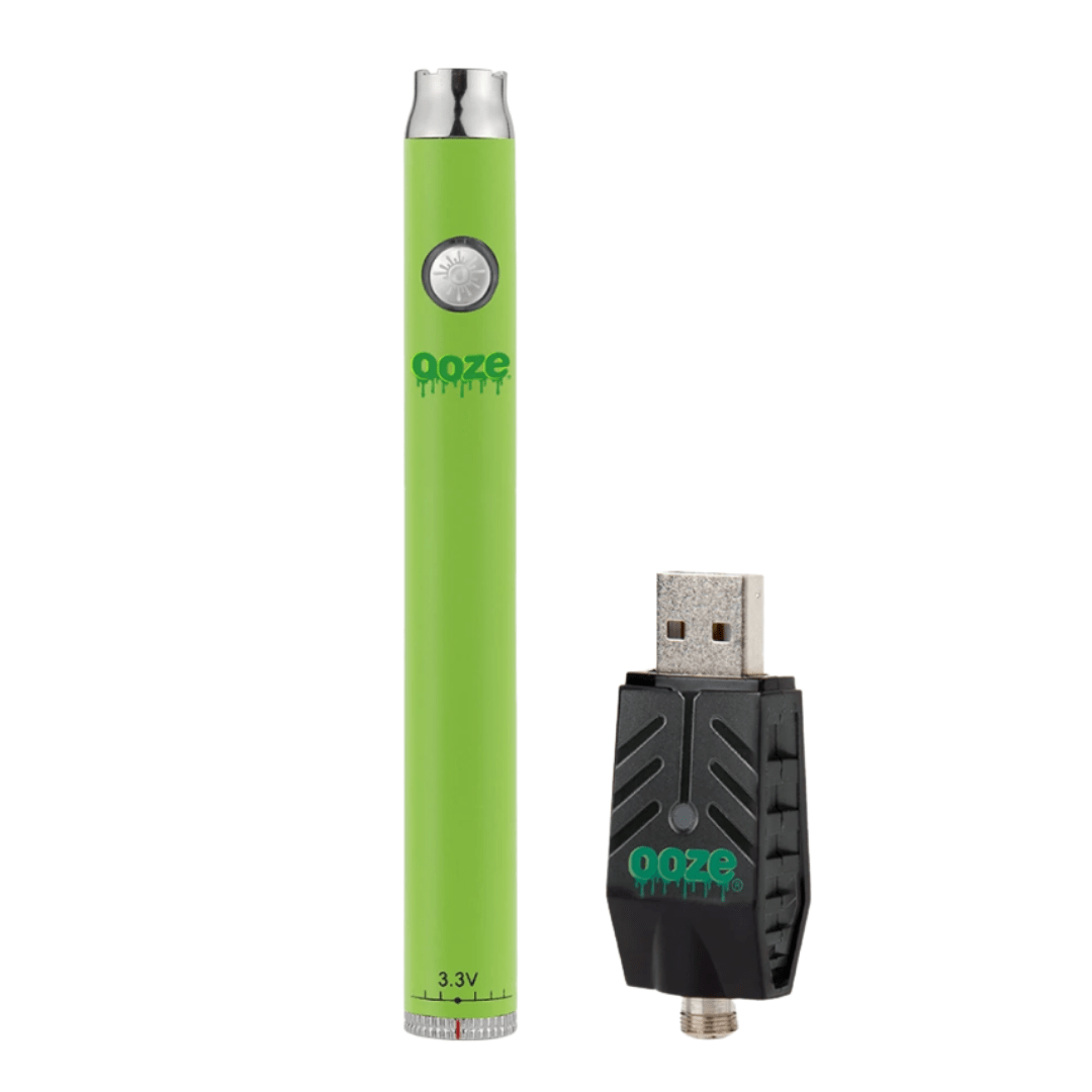 Ooze Twist Slim Pen 1.0 320mAh 510 Battery – Slime Green
