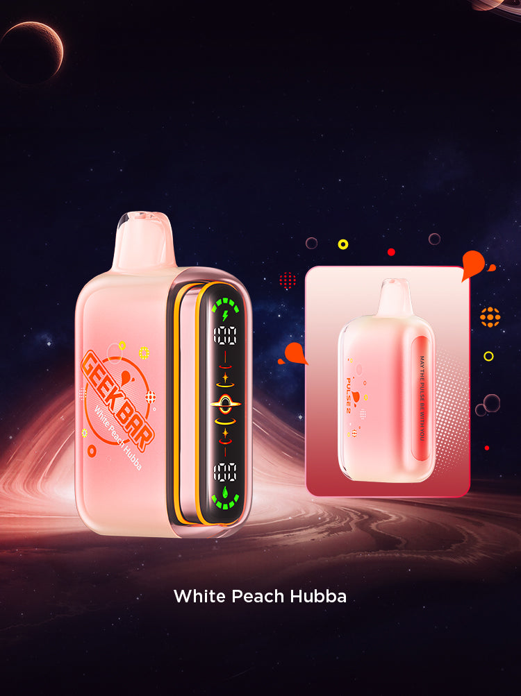 Geek Bar PULSE 2 - White Peach Hubba