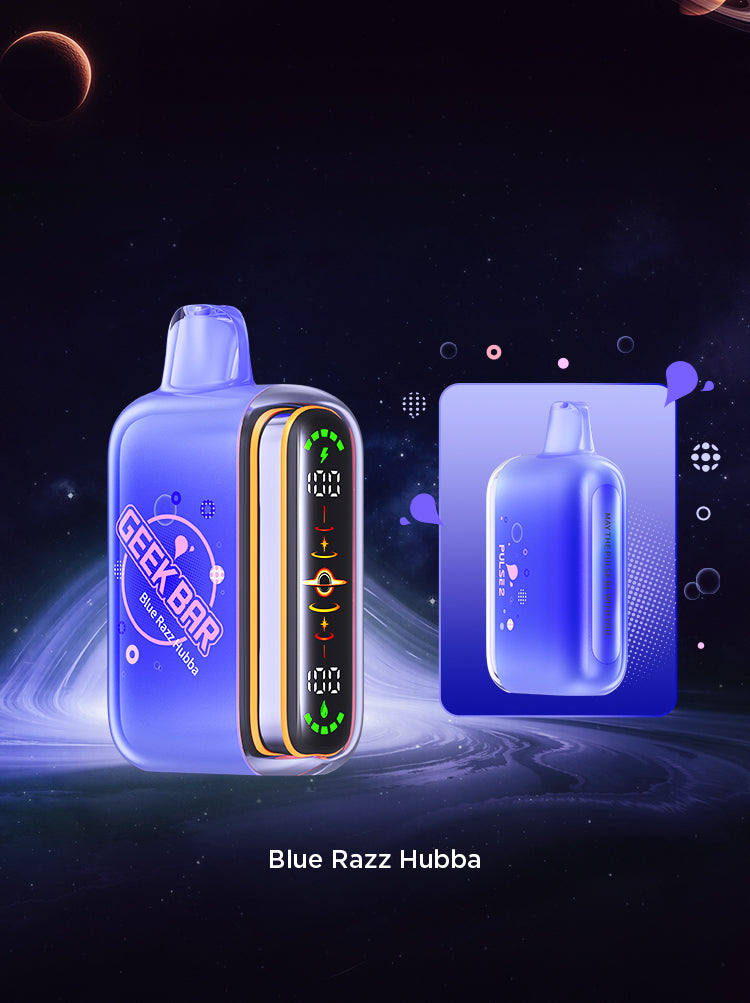Geek Bar PULSE 2 - Blue Razz Hubba