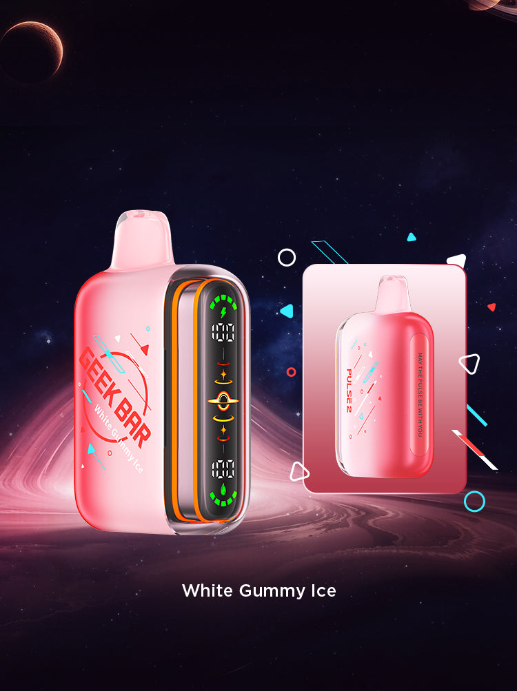 Geek Bar PULSE 2 - White Gummy Ice