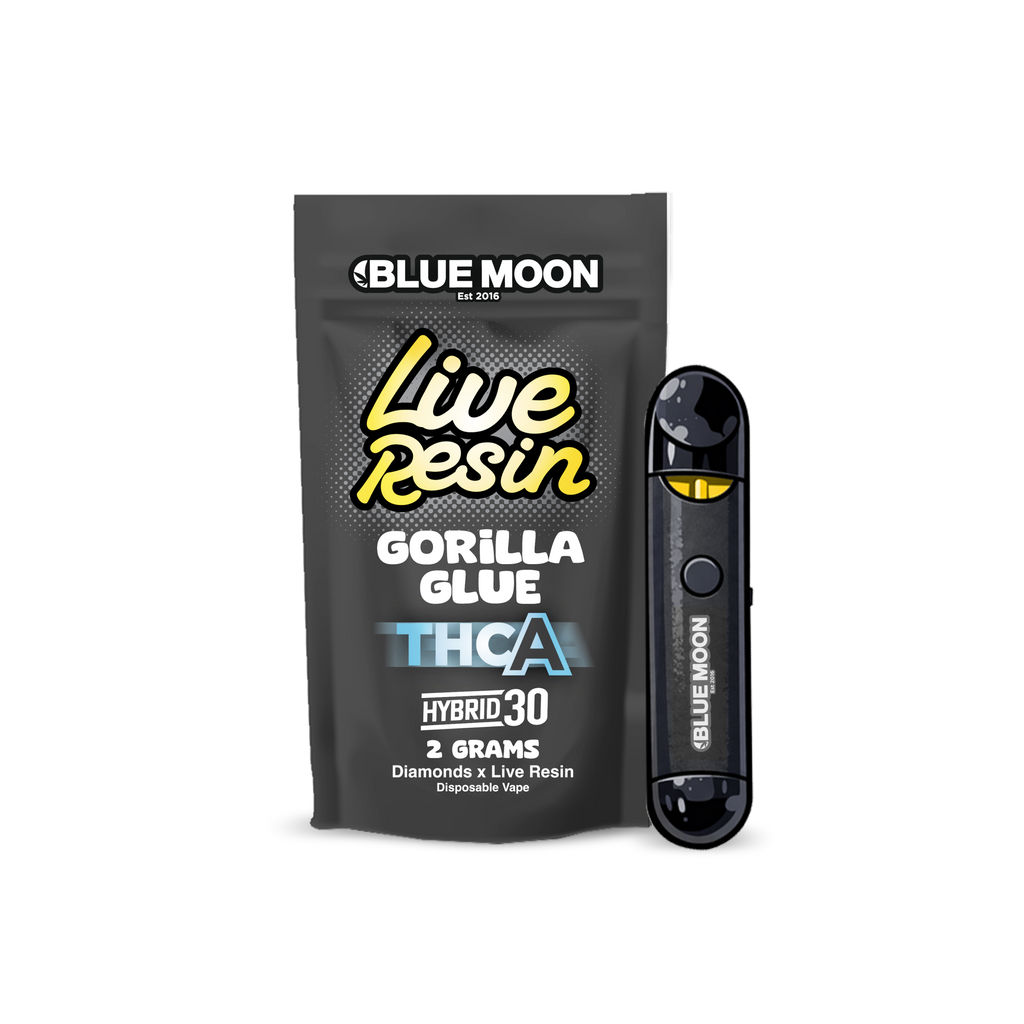 2G Live Resin Disposable Vape Gorilla Glue – 5 Pack