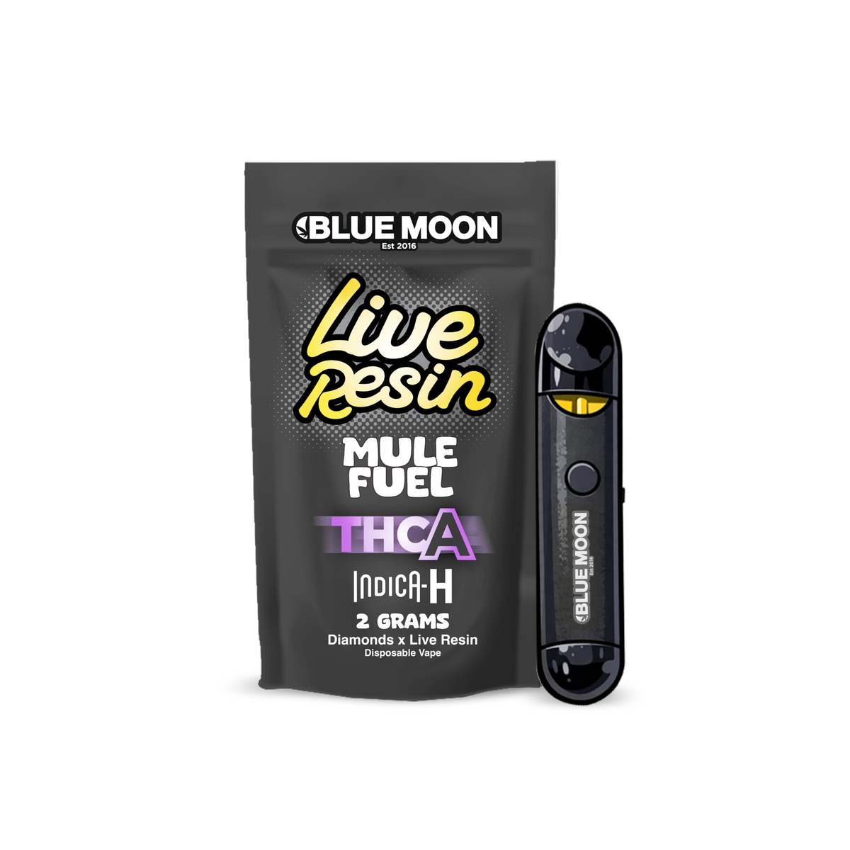 2G Live Resin Disposable Vape Mule Fuel – 5 Pack