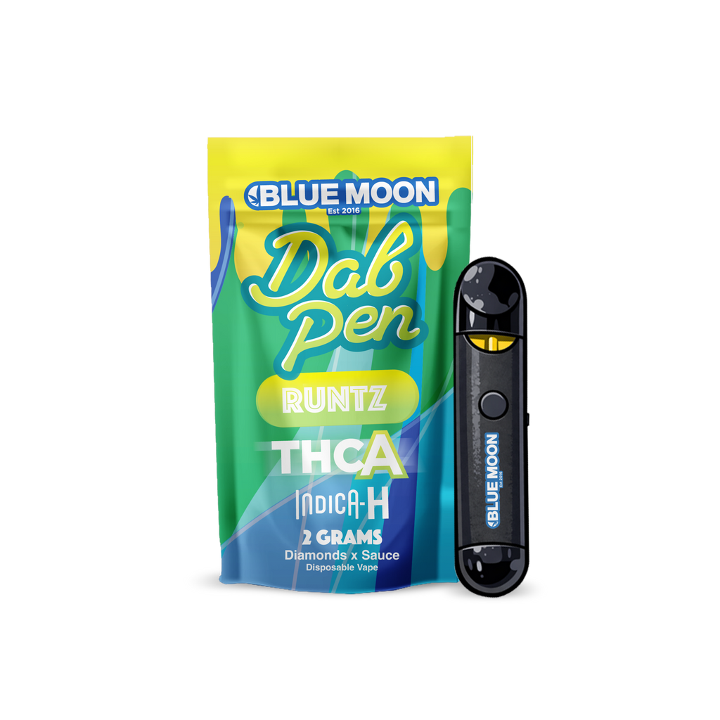 2g THC-A Dab Pen Disposable Runtz – 5 pack