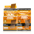 Hemper Pre-Rolled 4PK Glass Tipped Hemp Cones | Mini Size - 12ct Display